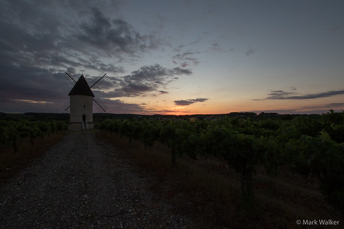 duras france holiday windmill sunset