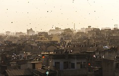 City on the roof, Ahmedabad, India
