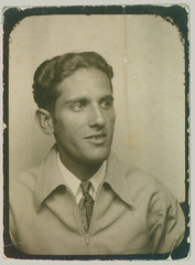 Photobooth man with jacket and tie