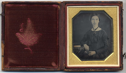 Emily Dickinson daguerreotype 1847. In original case.