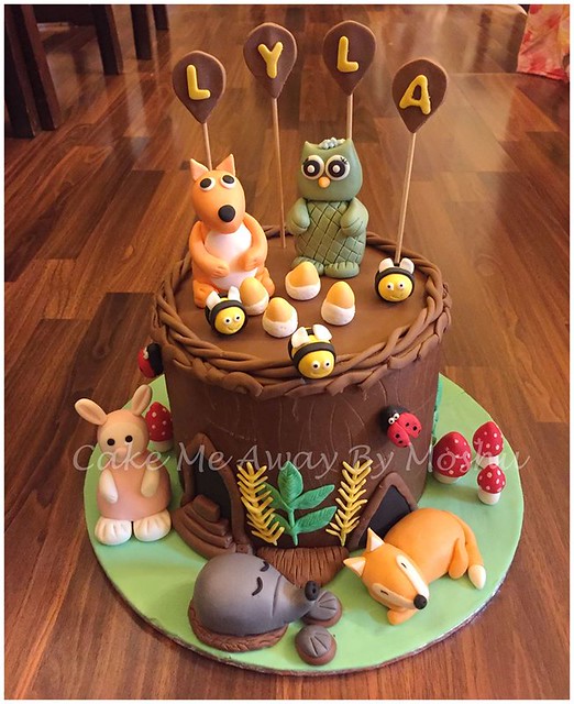 Woodland Themed Cake by Mishkat Ul Farooq of Cake Me Away