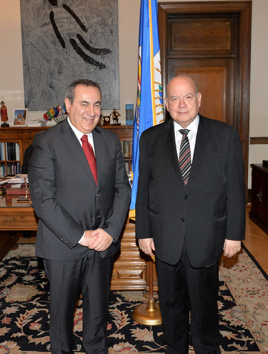 OAS Secretary General Met with the Director of the London Academy of Diplomacy