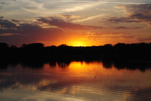 sunset lake iowa desmoines grayslake