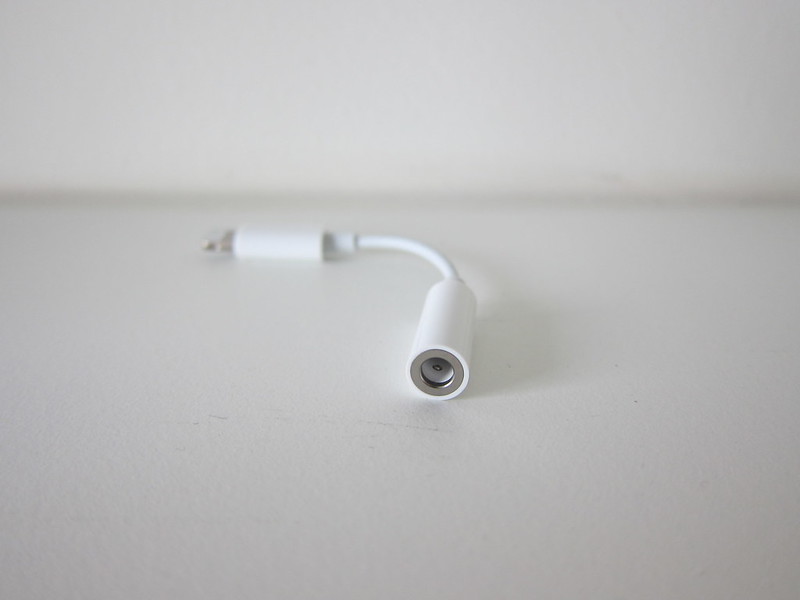 Apple Lightning to 3.5mm Headphone Jack Adapter - 3.5mm End