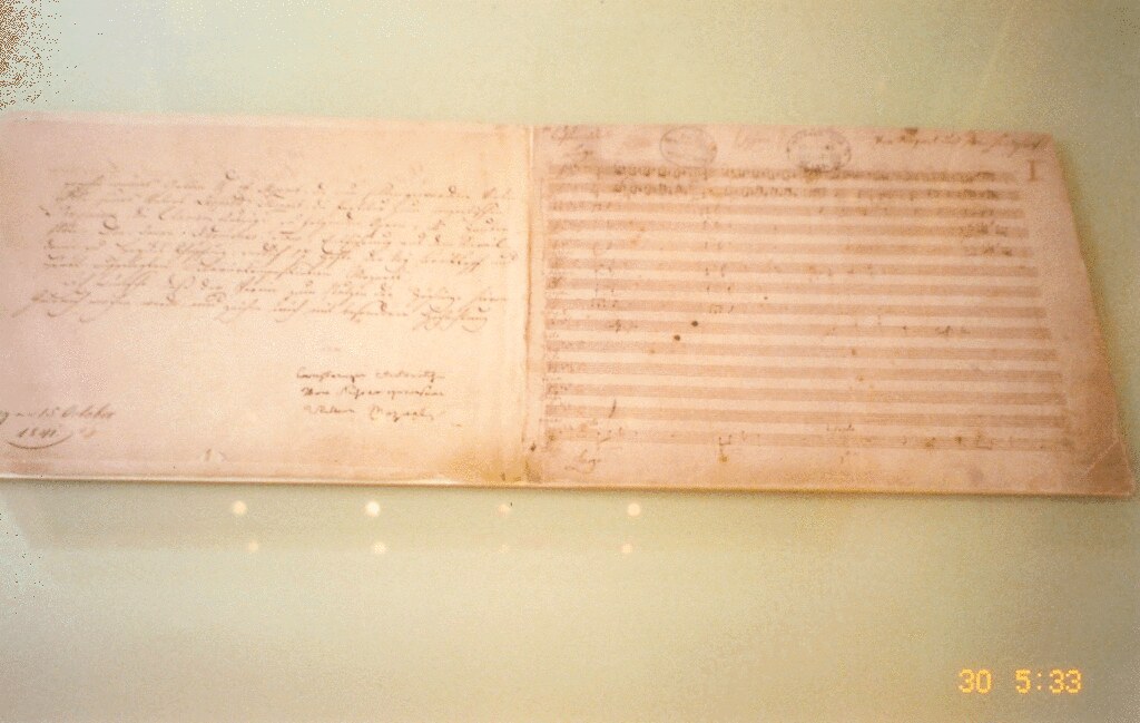 Mozart's Score