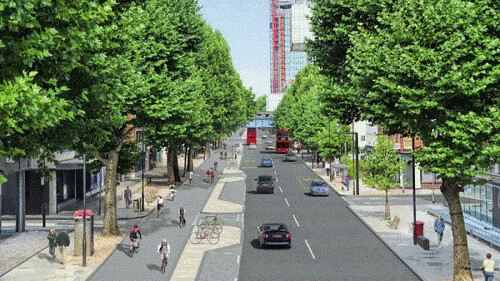 Blackfriars路將縮減汽車道，改做自行車道