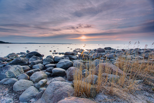 sunset sea beach water canon spring estonia balticsea filter nd 5d reverse hdr graduated