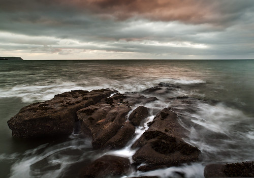 sunset sea seaside rocks waves olympus cumbria zuiko parton westcumbria seawaves