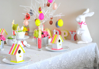 Pretty Easter table