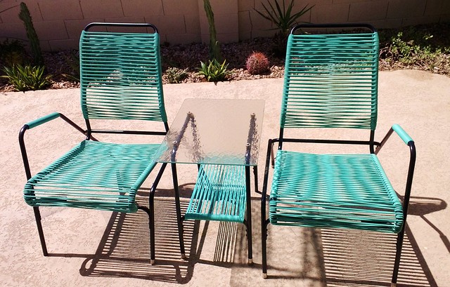 New (old) patio furniture - Flickr - Photo Sharing!