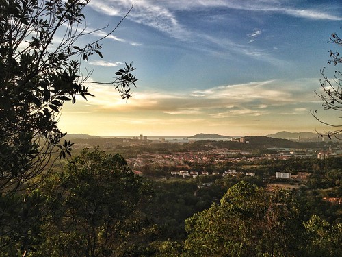 sunset landscape scenery view hill malaysia jogging sabah kota kinabalu bukit padang iphone uploaded:by=flickrmobile flickriosapp:filter=nofilter highestpartofbukitpadang