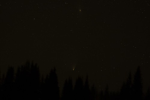 kananaskis andromeda galaxy astrophotography comet panstarrs