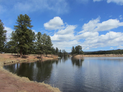 reflection water clouds colorado pikenationalforest manitoulake