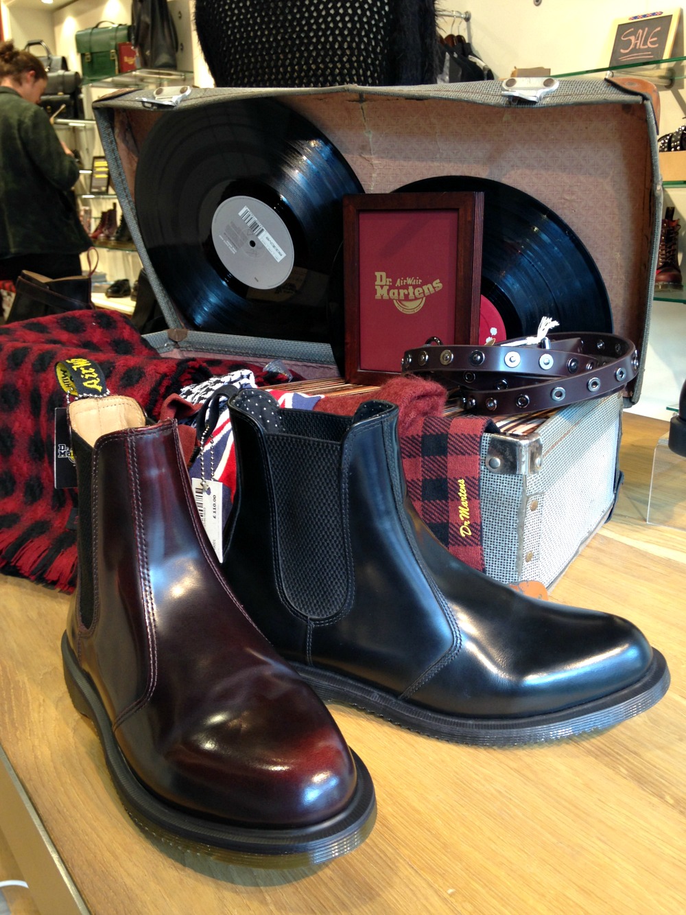 Dr Martens boots in Broadmead Bristol