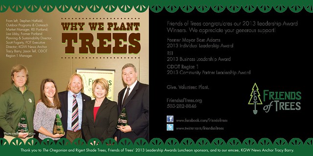 Oregonian Ad - 2013 Leadership Award Winners