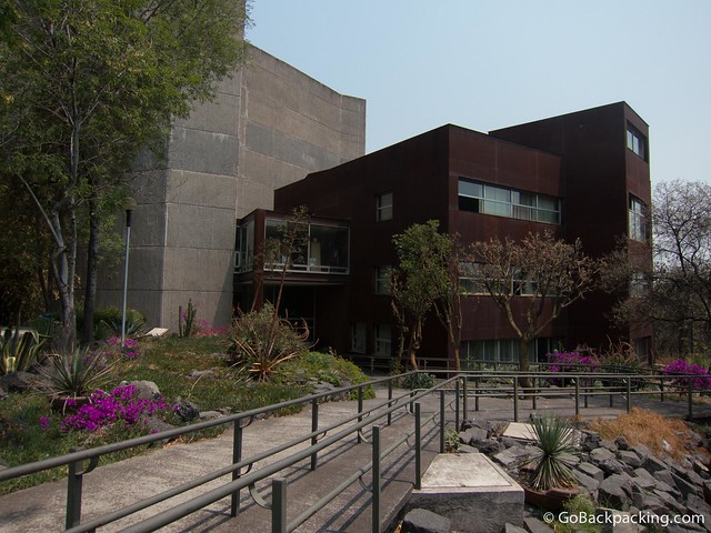 Campus building near the Contemporary Art Museum