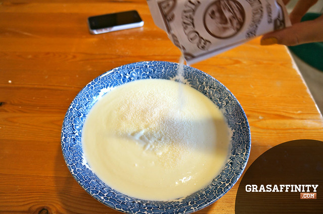 Cómo se hace la tarta de queso: Grasaffinity