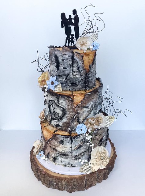 Cake by Charla Chouinard of Crooked Tree Coffee and Cakes