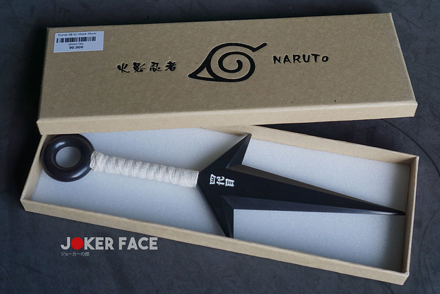Kunai Đệ tứ nhựa 26cm (trắng) - Naruto