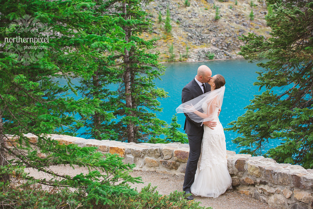After Wedding Session - Moraine Lake