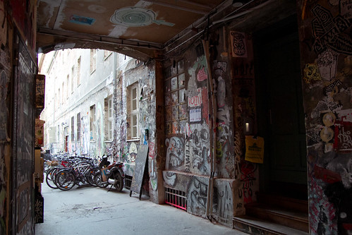 An alley of street art
