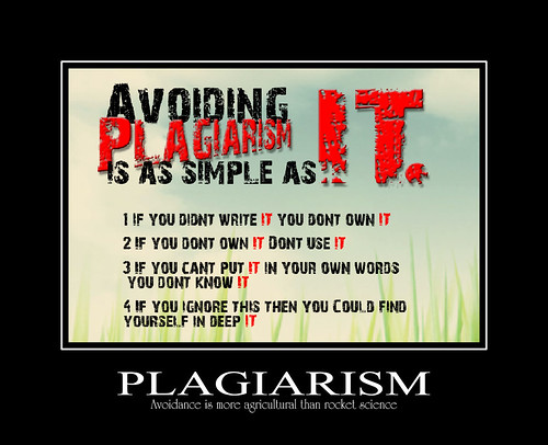 Avoiding Plagiarism ... simple as IT!