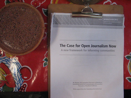 The Case for Open Journalism (and a cup of hot chocolate)