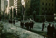 1961 Rockefeller Center Snow