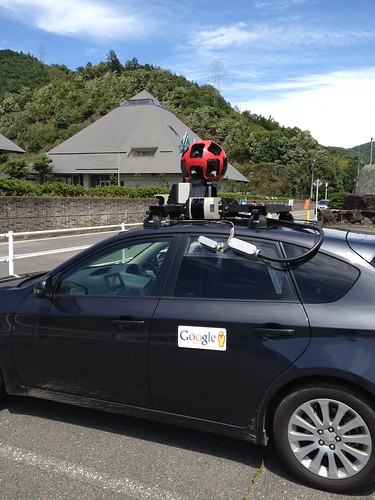 street camera car google view maps subaru ja legacy gifu