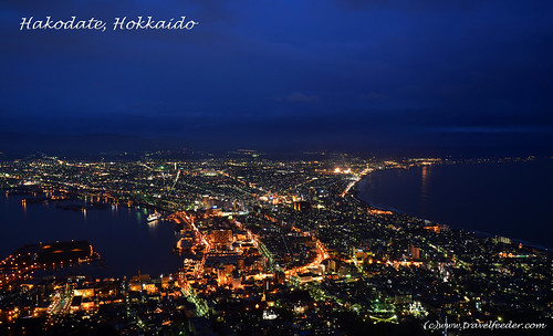 Hakodate at night