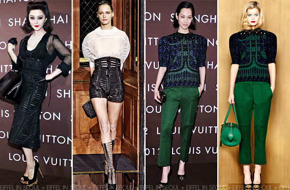 Fan Bing Bing & Kiko Mizuhara Attends Louis Vuitton Fashion Night In ...