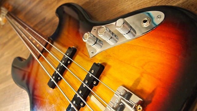 Jaco Pastorius Jazz Bass FL 3color Sunburst