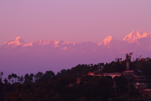 nepal sunset mountain twilight asia dusk kathmandu himalaya kathmanduvalley nagarkot ナガルコット ネパール ヒマラヤ カトマンズ カトマンドゥ