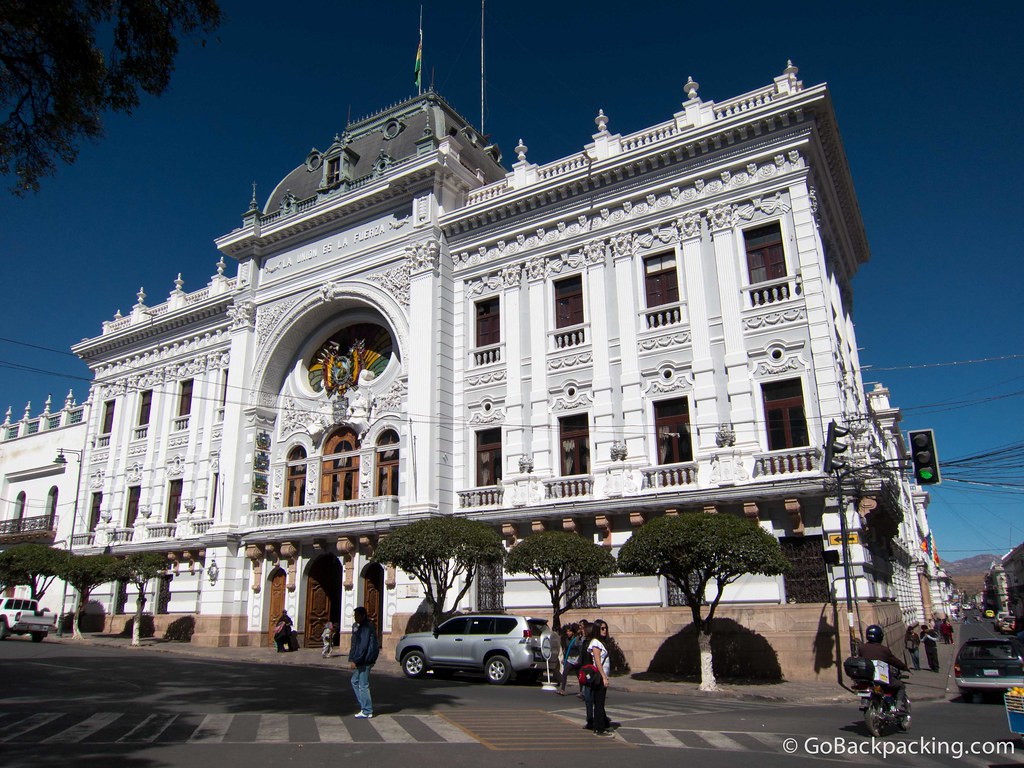 A beautiful example of republican architecture, the Chuquisaca Governorship Palace was the initial Palace of Government when it was completed in 1896.