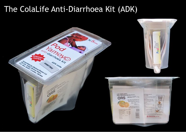 ColaLife Anti-Diarrhoea Kit (ADK) - Elevations