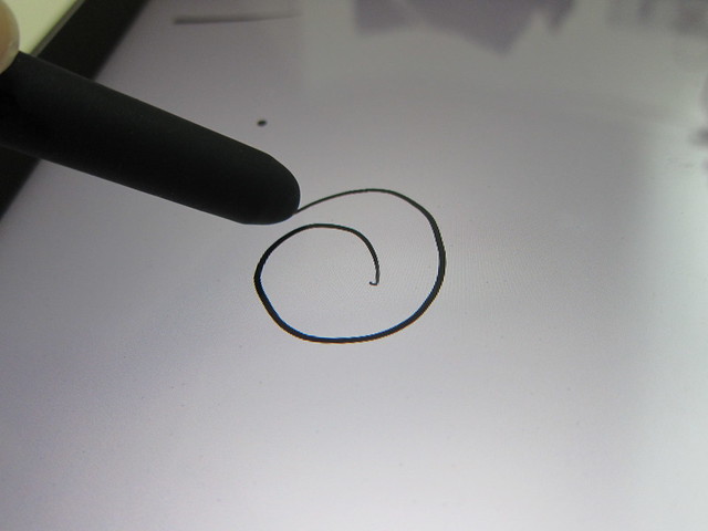 LunaTik Alloy Touch Pen - Drawing On iPad
