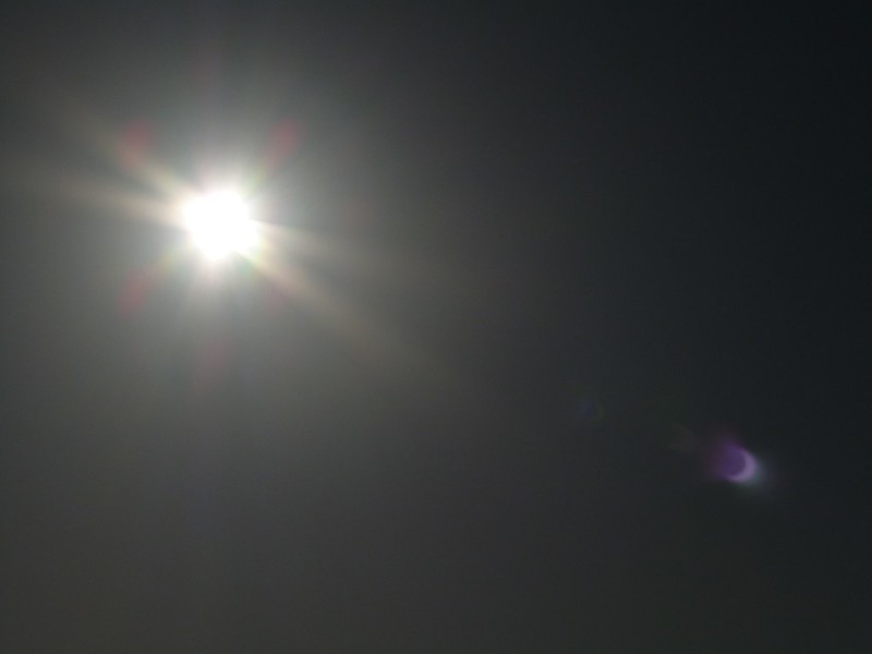 Eclipsed Lens Flare