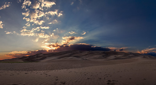 sunset usa composite nationalpark sand colorado unitedstates co openspace sanddunes greatsanddunesnationalpark 5dmarkiii 5dm3 manualhdrcomposite