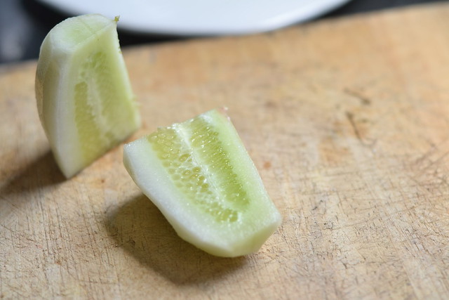 How to Chop a Cucumber