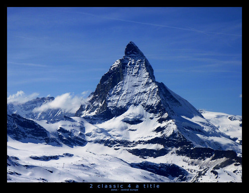 sky mountain snow switzerland vallis zermatt matterhorn notphotoshopped valais colorphotoaward reneschlegel