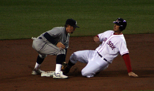 Will Middlebrooks' first major league steal