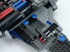 6869 Quinjet Under Wing