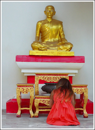 Prayers at Kathu Phuket Temple