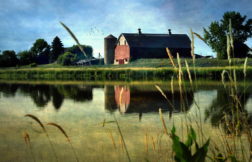 lake texture minnesota barn nikon country barns silo hss d90 explore1693july2012