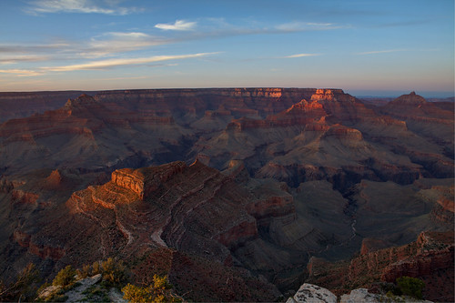 Grand Canyon National Park: Shoshone Point Sunset 9042