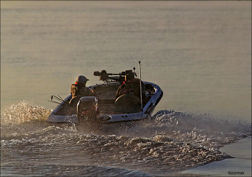 mist dawn boat fishing bass arkansas lakedardanelle zormsk bassboat