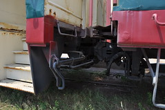 Milwaukee Road Coach 620, Ex-515 - Cut Lever and Coupler Detail