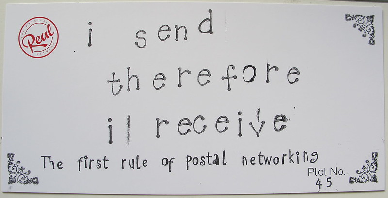 The first rule of postal networking