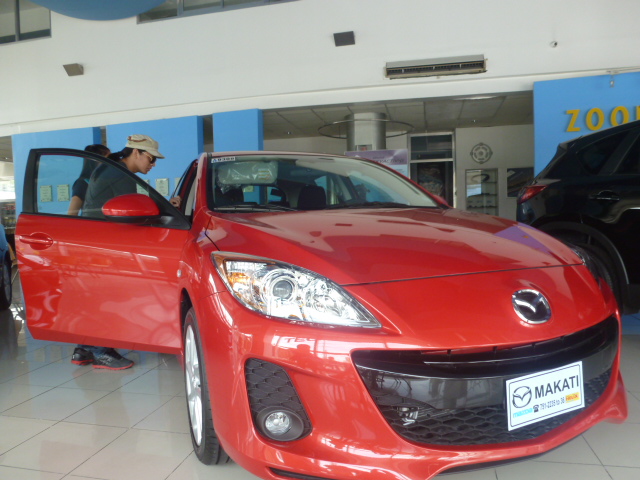 Red Mazda 3