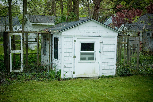 outdoor shed: my dream office